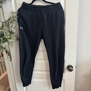 Under Armour Black Joggers (Women’s, Size M)